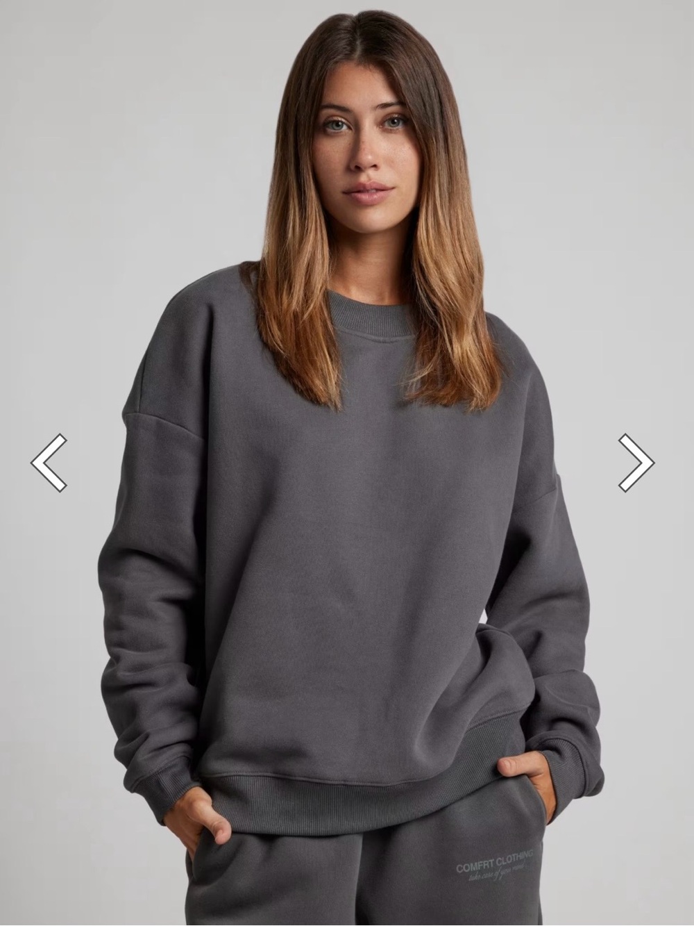 Comfrt Gray Crewneck - Picture 9 of 9